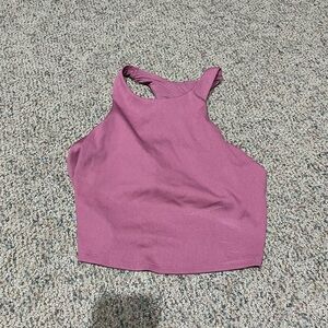 Pink crop top